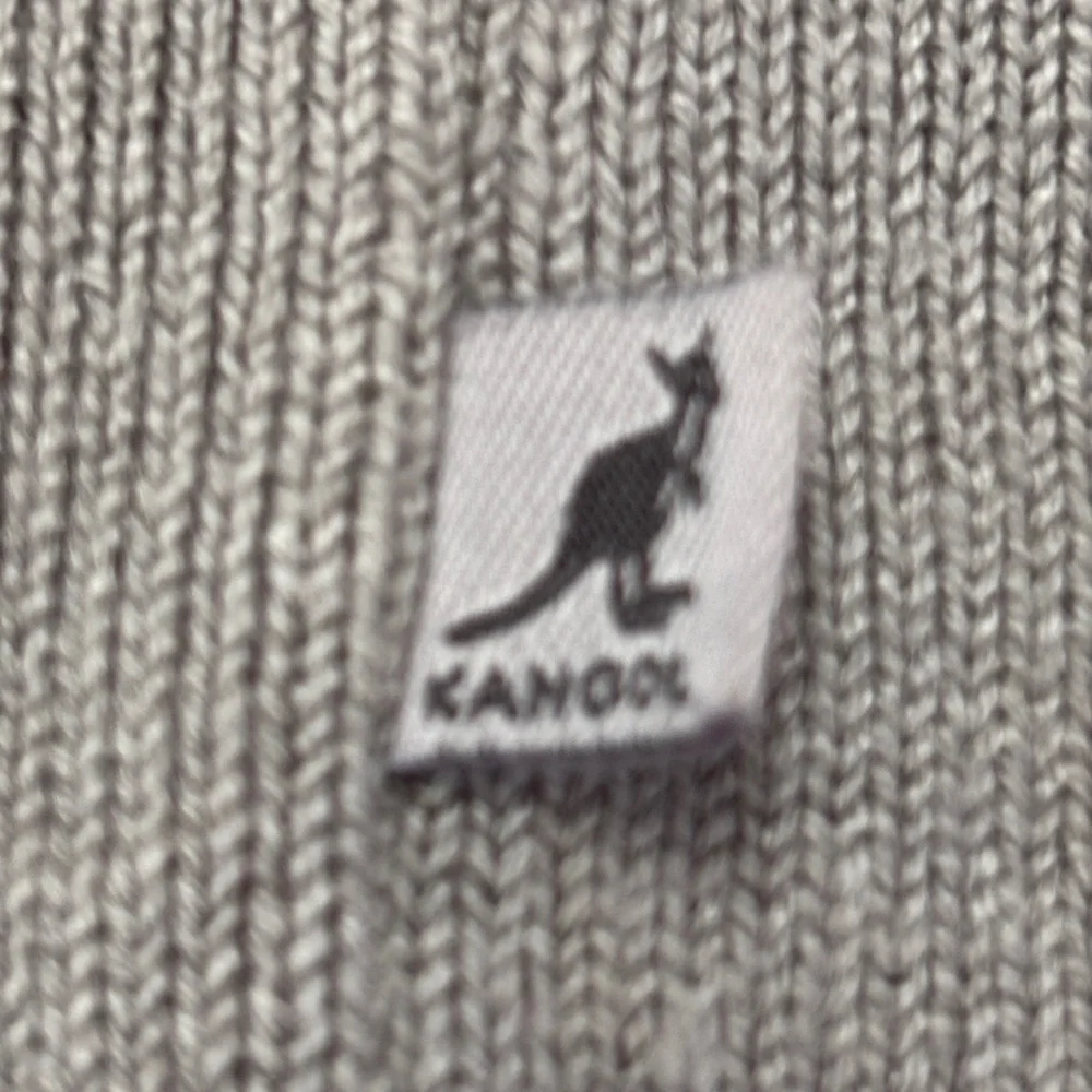 Kangol Gray Knit Beanie  -Unisex